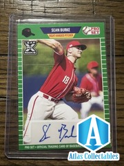 2021 Pro Set Sean Burke Auto White Sox GREEN